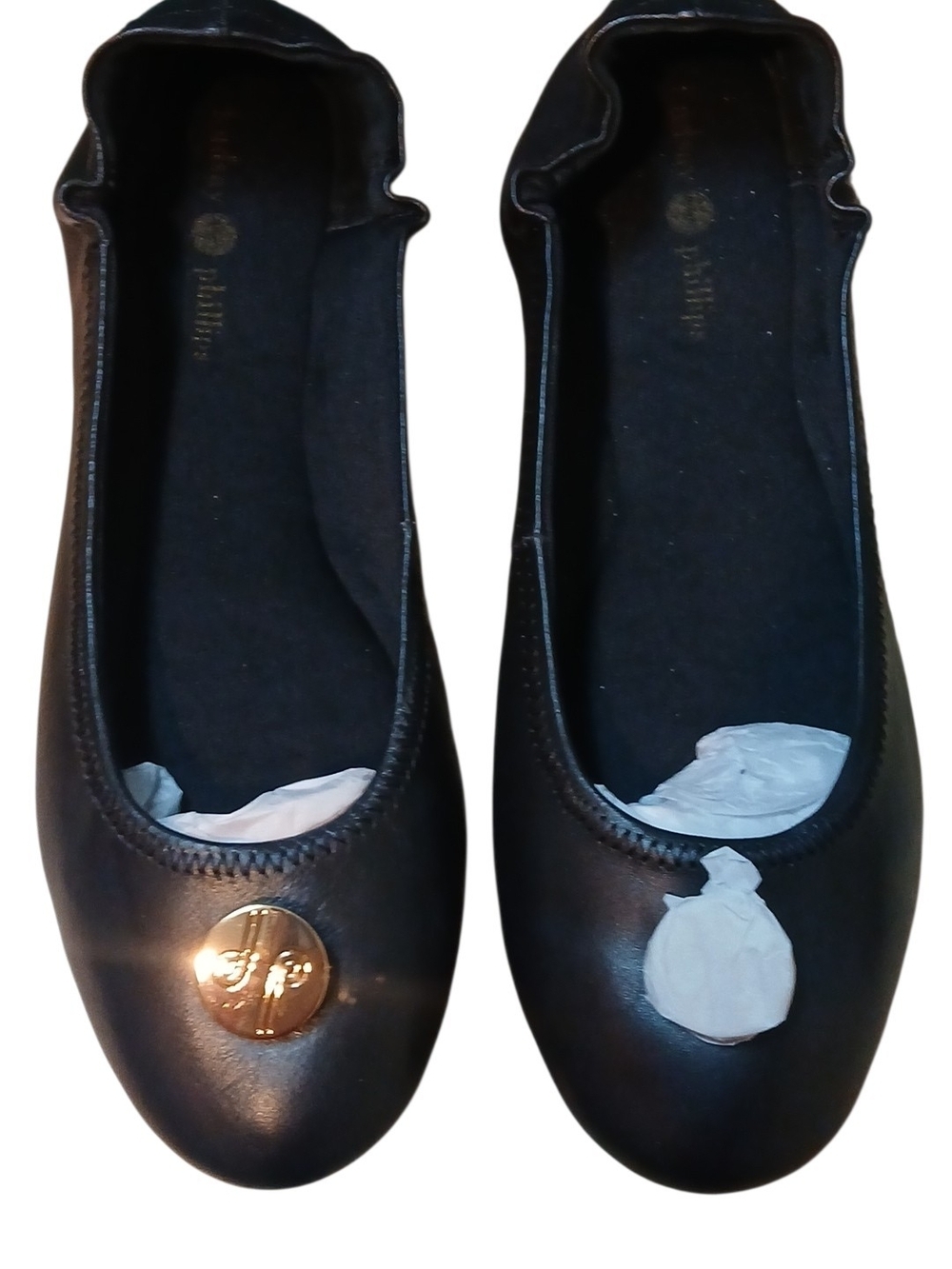 Lindsay Phillips - #710014 LIV New In Box, Black, Ballet Style Shoes, Size 7